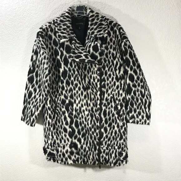 Banana Republic Animal Print Wool and Alpaca Blend - Picture 1 of 5